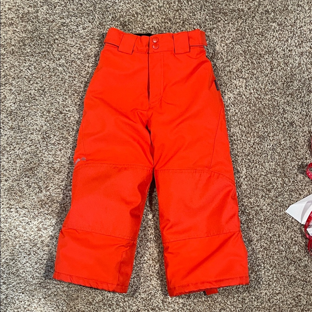 Kamik Bright Orange Snow Pant